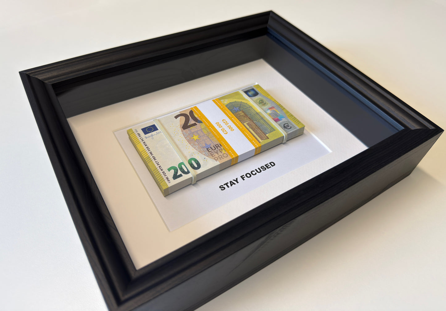 STAY FOCUSED EURO STACK MONEY FRAME NEW STYLE 2