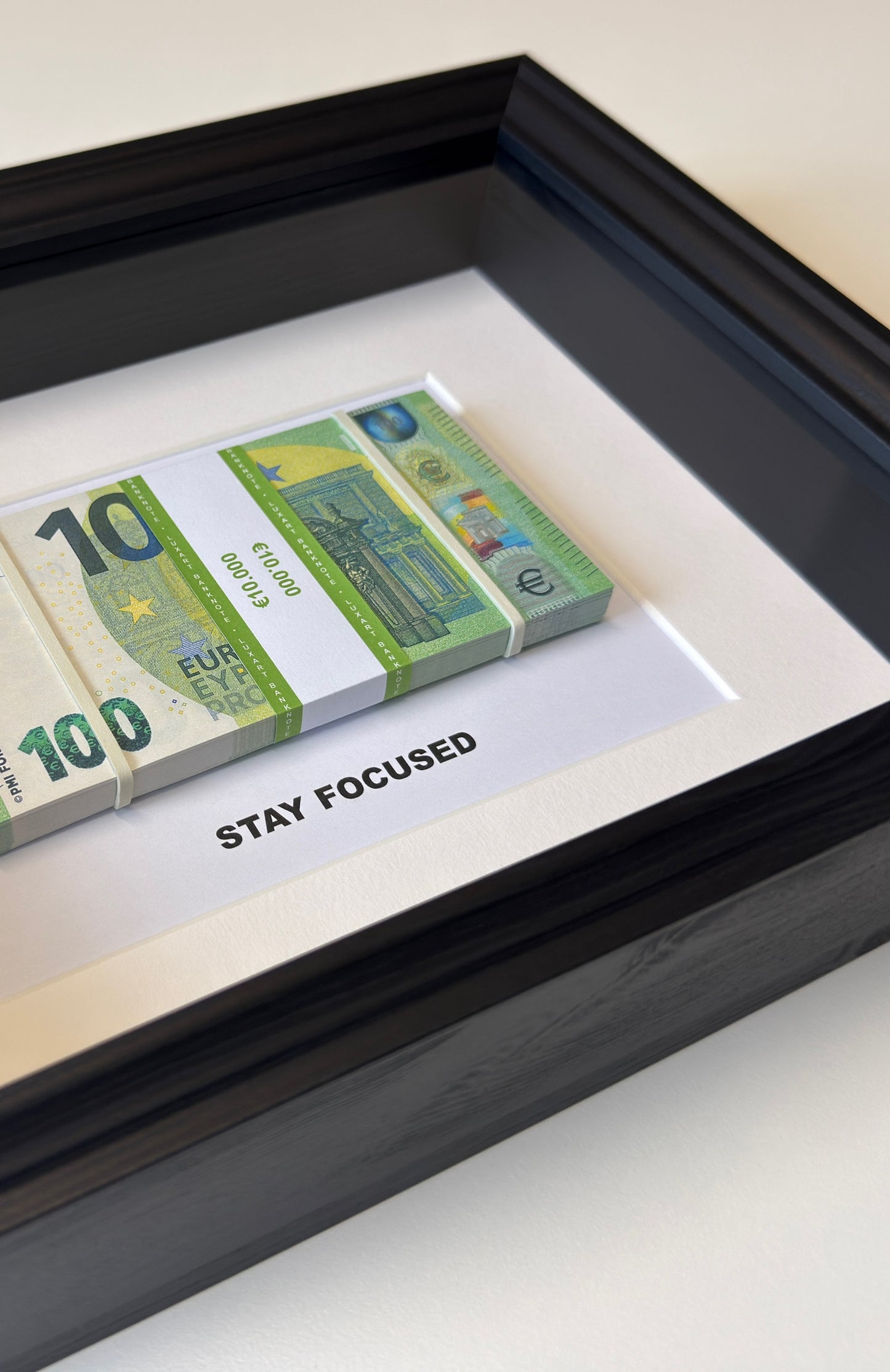 STAY FOCUSED EURO STACK MONEY FRAME NEW STYLE 1